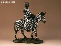 FIG AFRICANA C/ ZEBRA ART.Nº:438-709642
